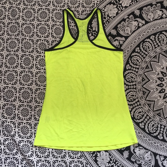 Neon Nike Mesh Dri-Fit Tee - Picture 2 of 4